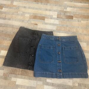 Pair of Free People Dont Get Me Wrong skirts